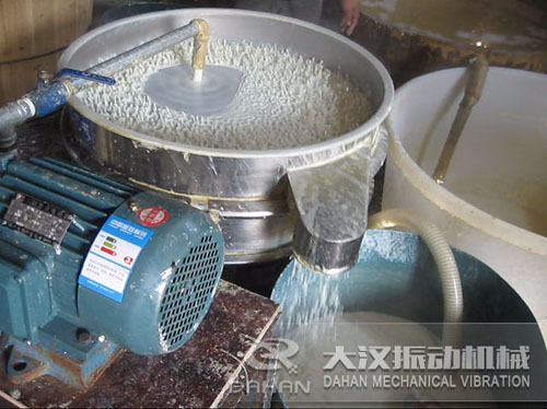 豆?jié){過濾旋振篩的使用 豆?jié){過濾旋振篩的使用