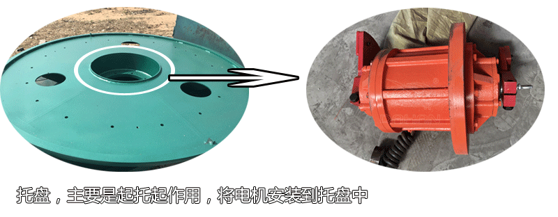 旋振篩電機安裝展示